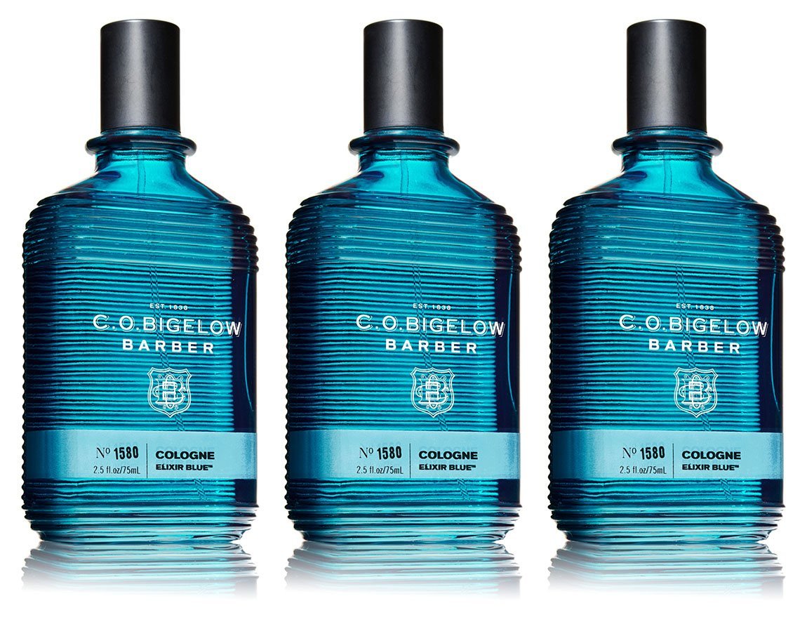 Lot of 3 C.O. Bigelow Elixir Blue 1580 Cologne Spray 2.5 Oz – CharmBin