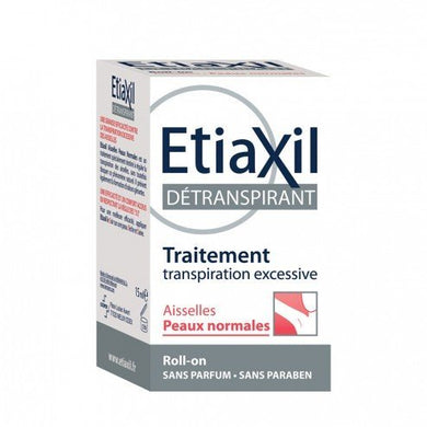 Etiaxil Unperspirant Roll-On Treatment for Armpits Normal Skins 15ml