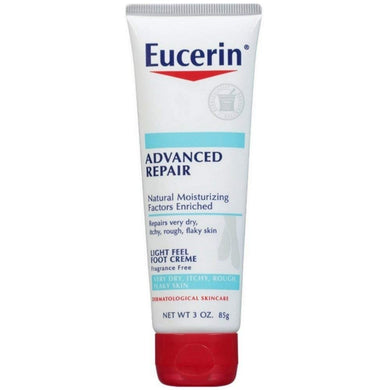 Eucerin Intensive Repair Foot Creme 3 Oz (Pack of 2)