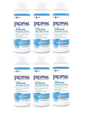 Excipial Urea Hydrating Healing Lotion, 6.7 Ounce, (Pack of 6)