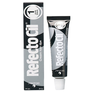 RefectoCil Cream Hair Dye (PURE BLACK) .5oz by RefectoCil