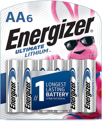 Energizer Ultimate Lithium AA 6-Count Batteries